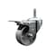 Service Caster Semi Steel Swivel Grip Ring Caster4'' Wheel&7/16'' Stem w/Total Lock BRK SCC-GRTTL20S415-SSR-716138 - alternate 1
